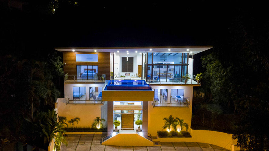 About the house outside